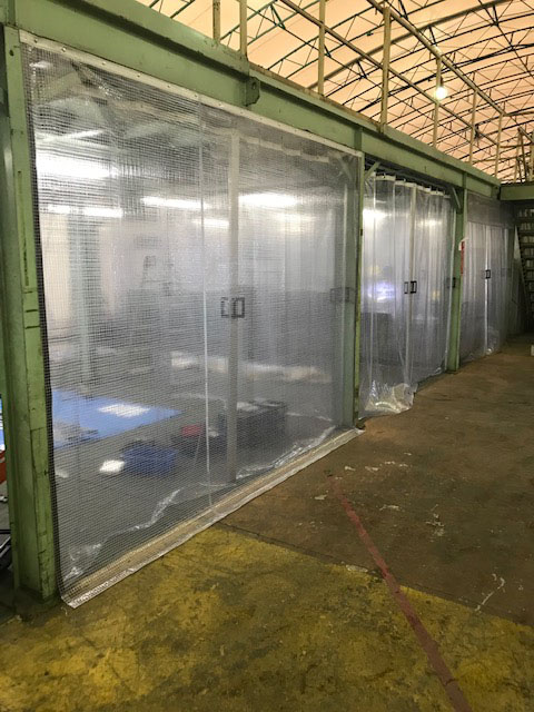 間仕切り工事 施工後