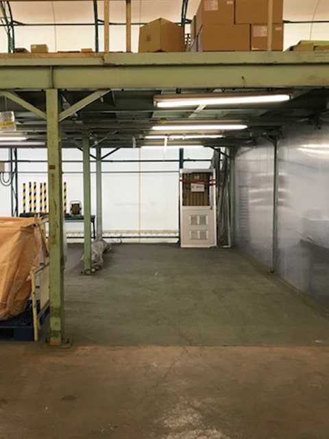 間仕切り工事 施工前